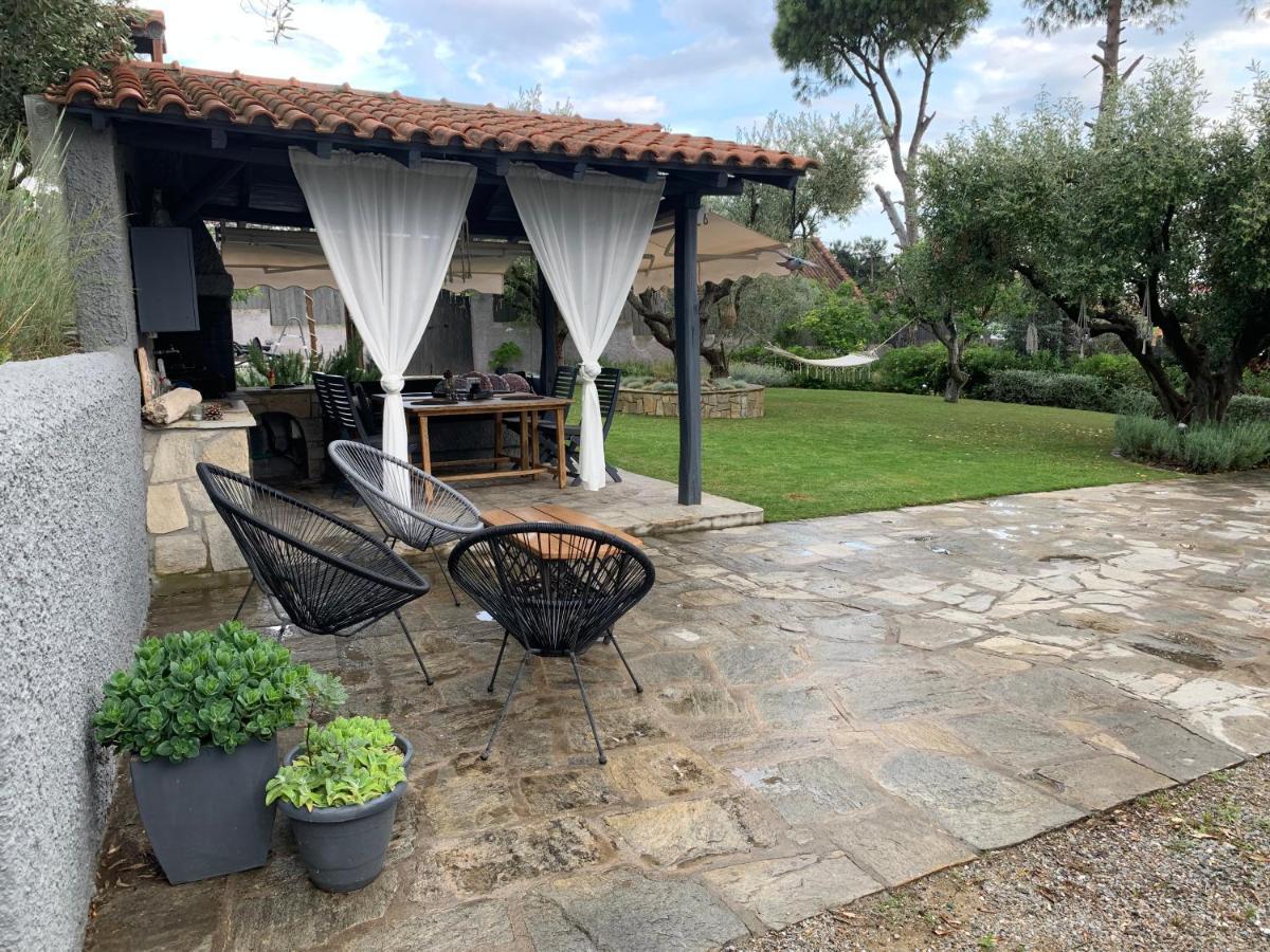 Sea View Villa In Olive Garden Nea Kallikrateia エクステリア 写真