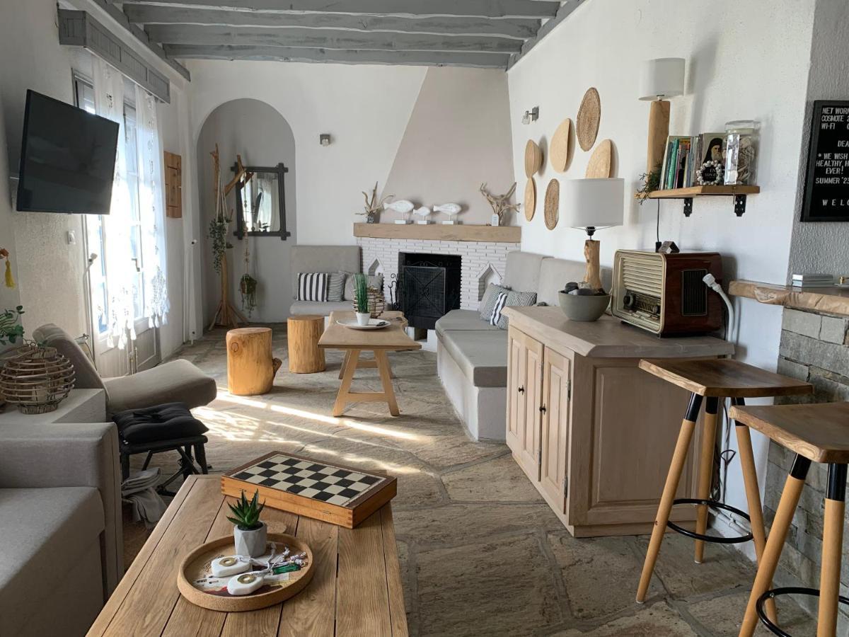 Sea View Villa In Olive Garden Nea Kallikrateia エクステリア 写真