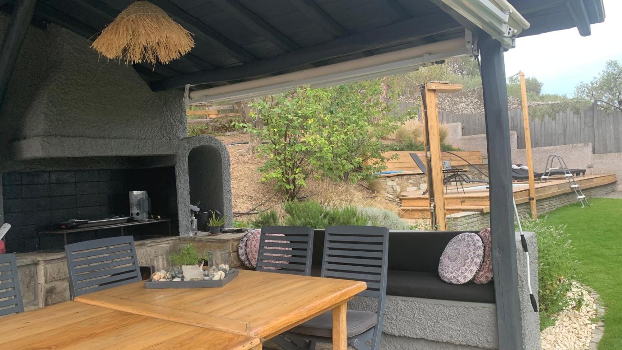Sea View Villa In Olive Garden Nea Kallikrateia エクステリア 写真