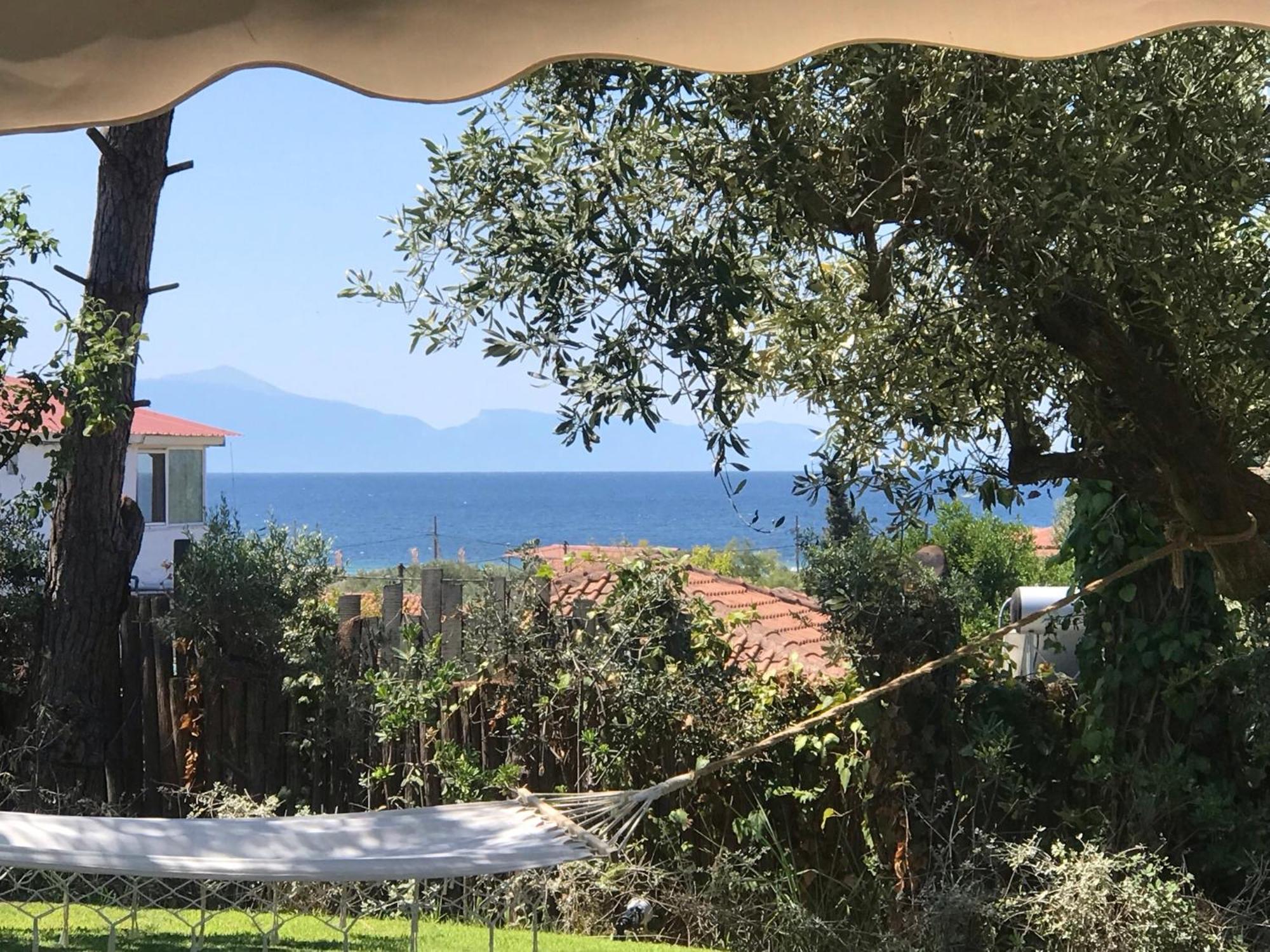 Sea View Villa In Olive Garden Nea Kallikrateia エクステリア 写真